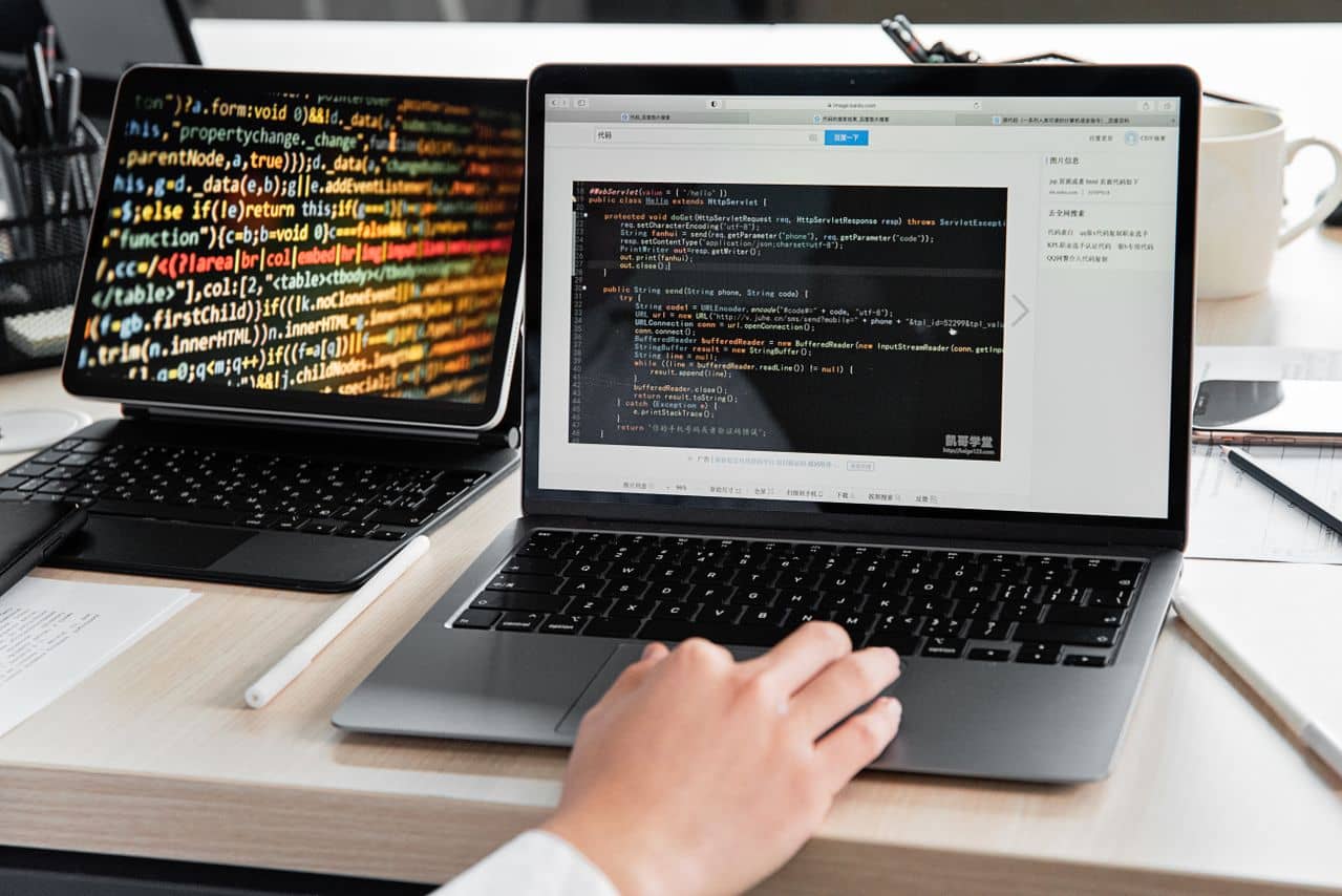 Oceanside Web Design workspace