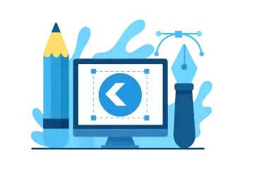 Logo Craft & Brand Refresh Icon