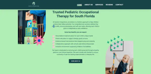 Kynetic Integrations Website Screenshot